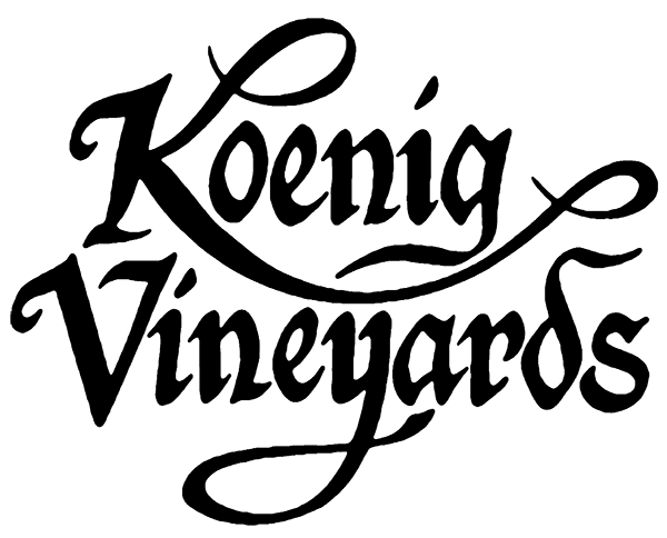 Koenig Vineyards Logo (Link to homepage)